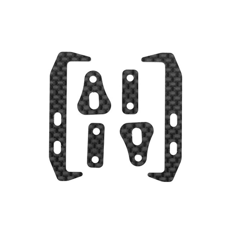 Team Associated RC10TC8 FT Carbon Fiber Battery Holder Set 32101