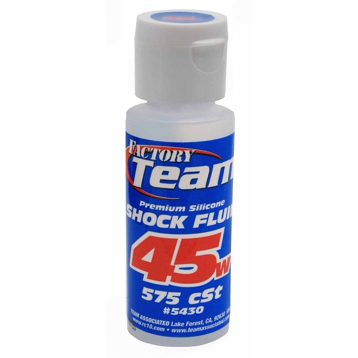Team Associated 45Wt Silicone Shock Oil 2oz