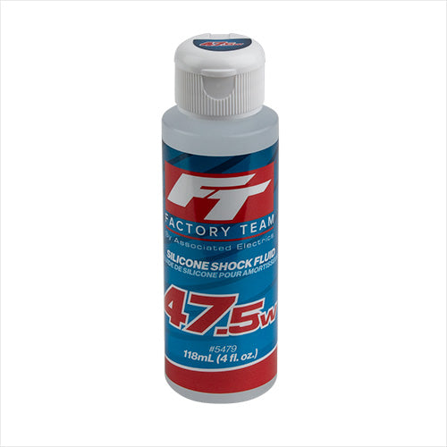 Team Associated 47.5Wt Silicone Shock Oil 4oz Bottle (613 cSt)