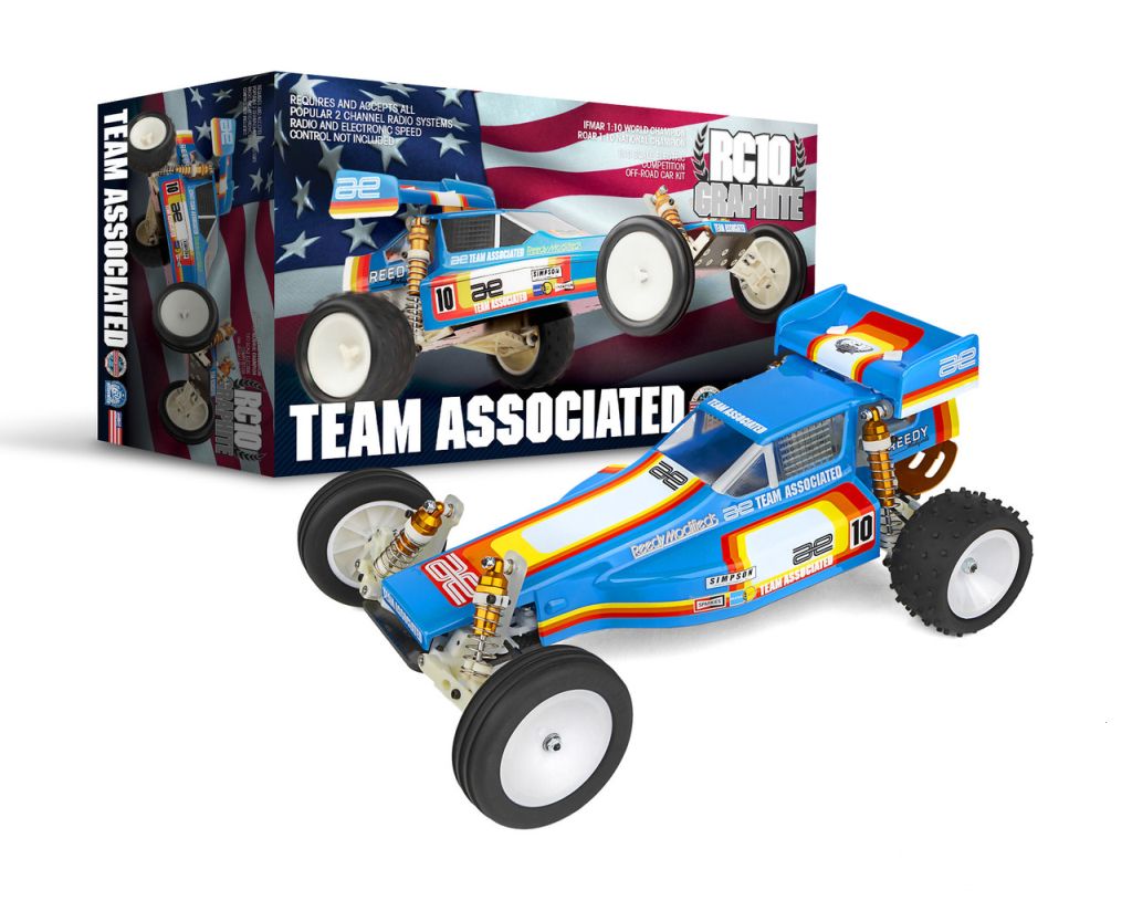 Team Associated RC10 40th Anniversary Graphite 1/10 Electric 2WD Buggy Kit (Limited Edition) 6030