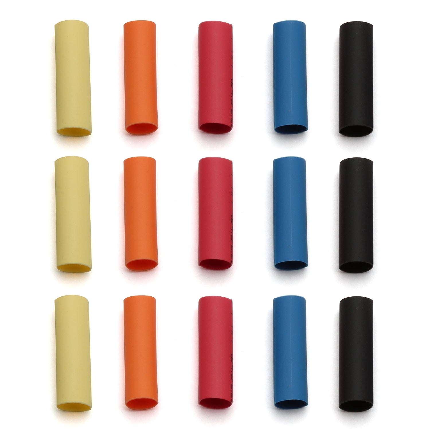 Team Associated Shrink Tubing 15pcs (3pcs each of 5 colors)