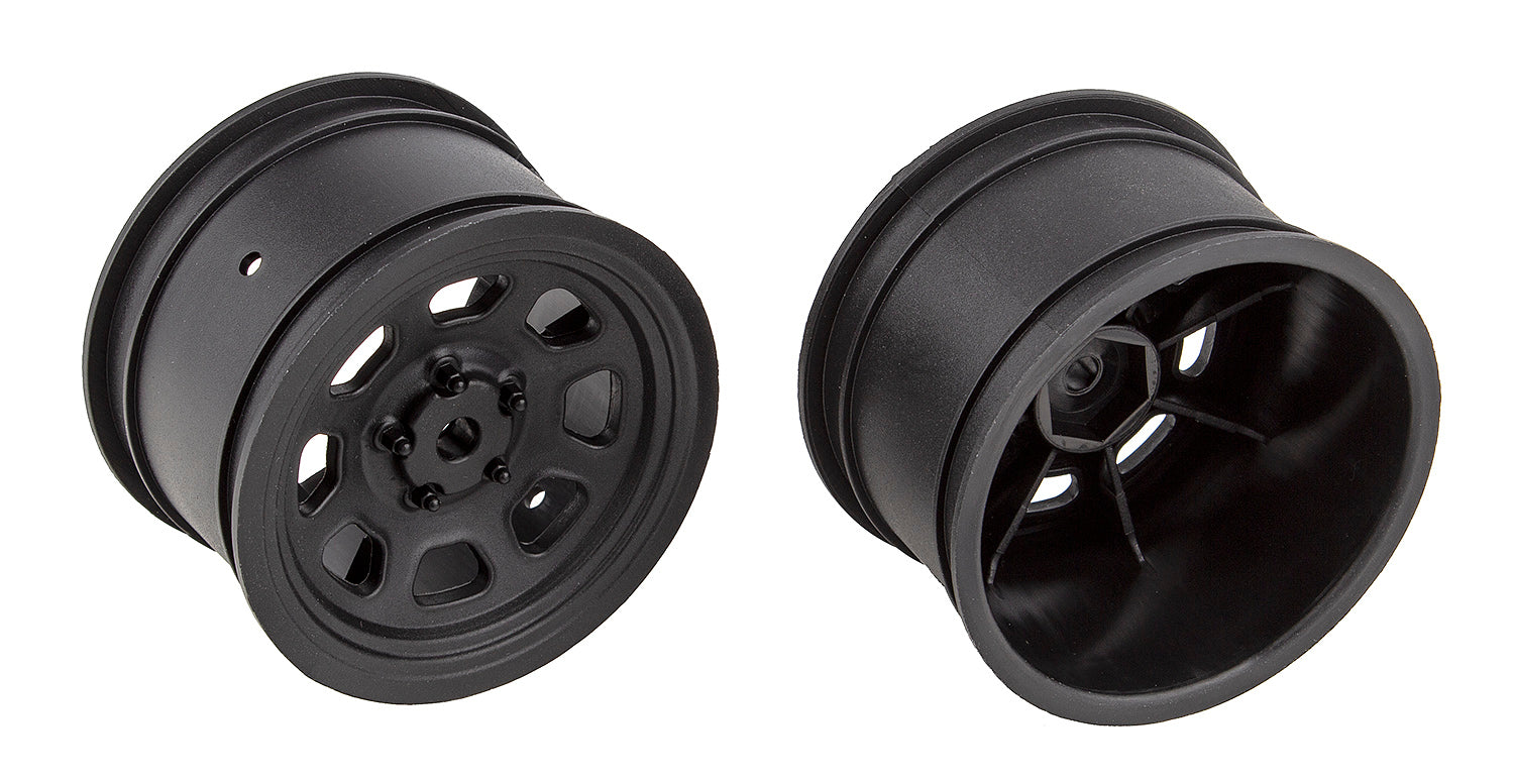 Team Associated SR10 Black Rear Wheels 1 pair