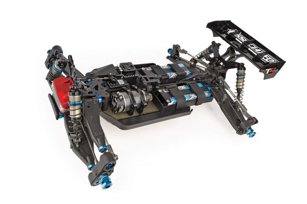 Team Associated RC8T4e Team Competition 1/8 4WD Off-Road Electric Truggy Kit w/Gearbox Upgrade 80952