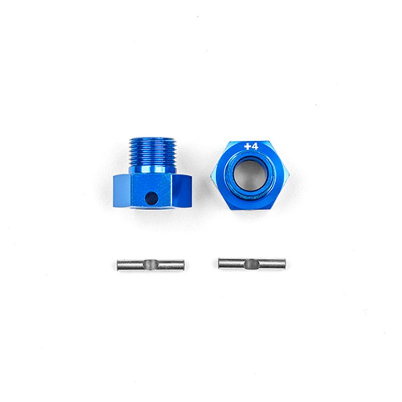 Team Associated RC8T4 FT Wheel Hexes, +4mm  81628