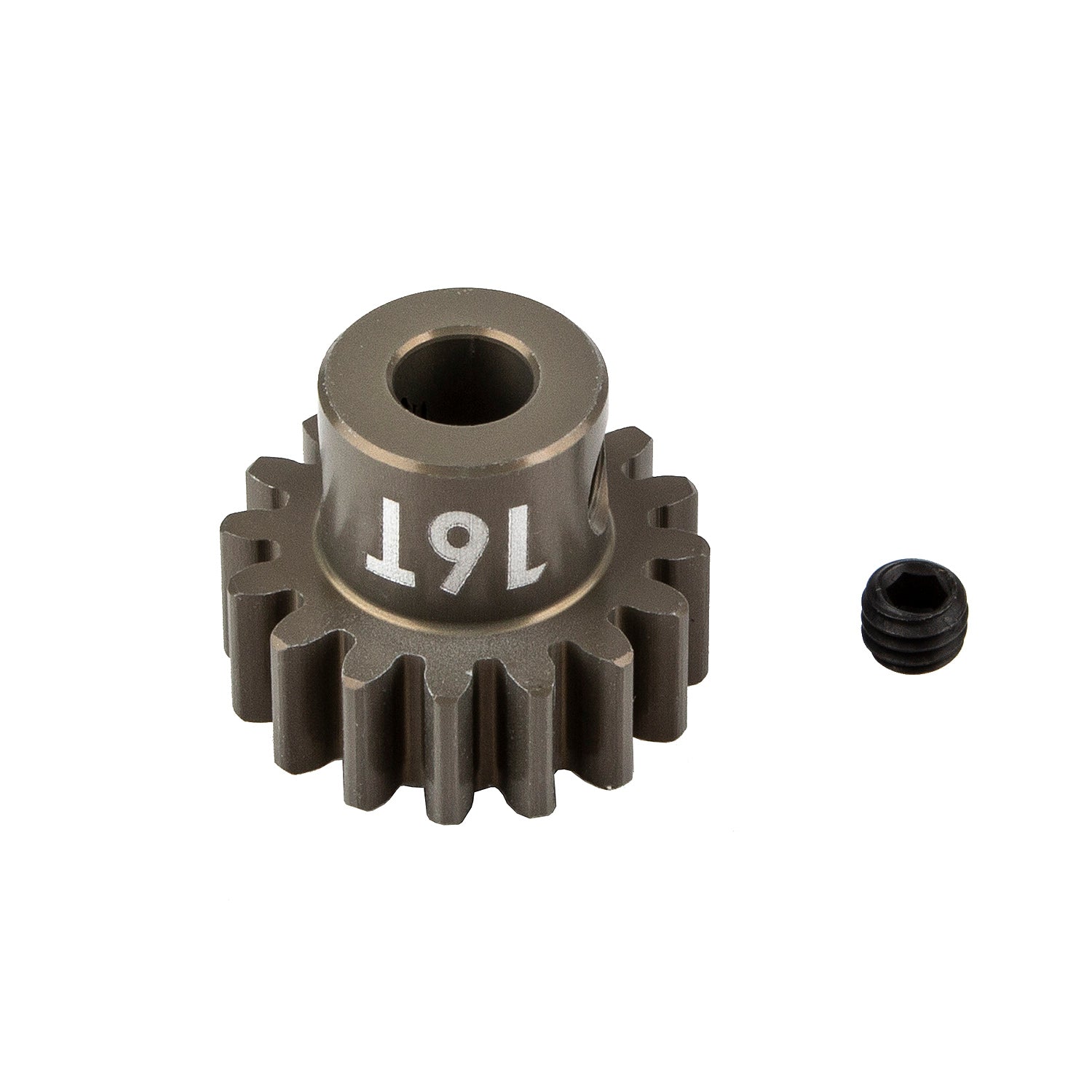 Team Associated Factory Team Pinion Gear 16 Tooth-MOD 1 5mm Shaft Aluminum