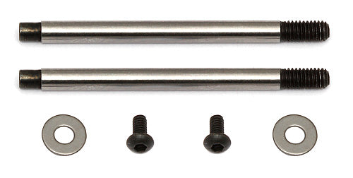 Team Associated FT 3 x 21 SHOCK SHAFT (V2) CHROME FOR #91576