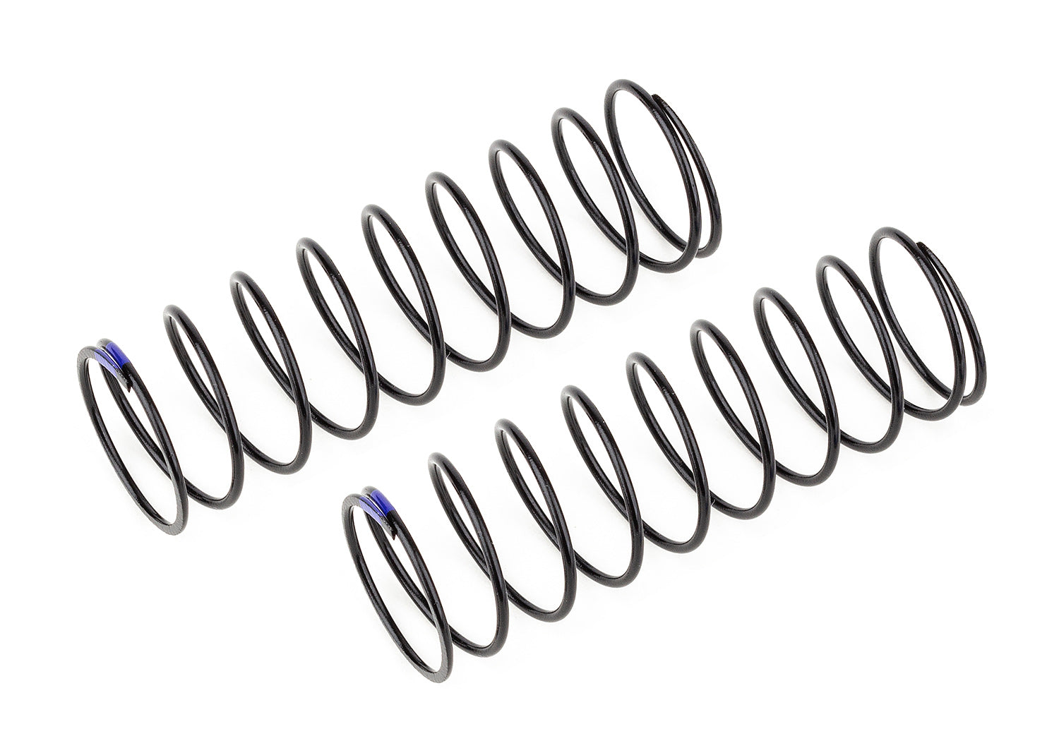 Team Associated 13mm Rear Shock Springs Blue 2.2lb/in L61 10.0T 1.2D B6.4