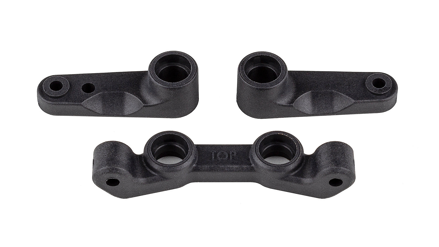 Team Associated FT Steering Bellcrank and Rack Set, Carbon 92489