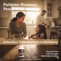 AshwaZen Organic Ashwagandha | (60 Count)