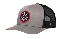 Atlanta Trucker Hat  |  Black ATL X Football Snapback