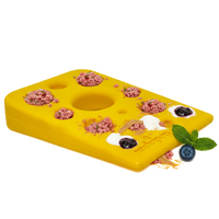 Swiss Cheese Wedge Nylon Dog Chew Toy for Aggressive Chewers | SodaPup - BIG FRENCHIES