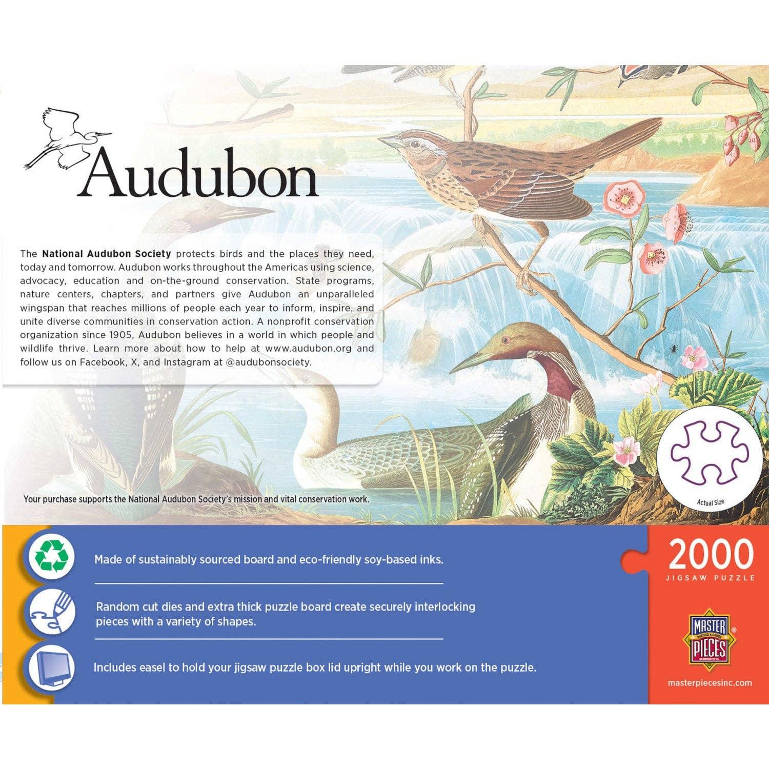 Audubon 2000 Piece Jigsaw Puzzle - Signature Collection | Masterpieces - BIG FRENCHIES