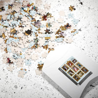 Auguste Toulmouche Paintings: Puzzle - BIG FRENCHIES