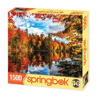 Autumn Lake 1500 Piece Jigsaw Puzzle by Springbok Puzzles - BIG FRENCHIES