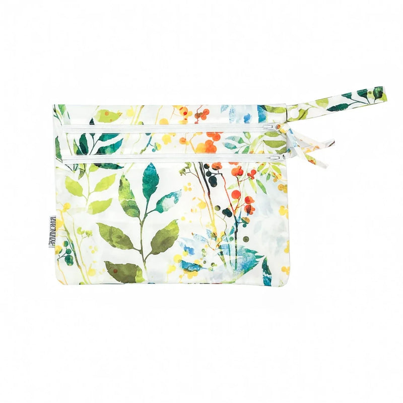 Autumn Leaves - Waterproof Wet Bag (For mealtime, on-the-go, and more!) - BIG FRENCHIES
