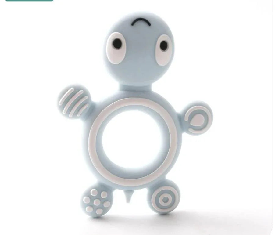 Baby Teether Silicone Rabbit Food Grade Bunny Teether Nursing Teething Accessories Silicone Animal Teether For Kids and Baby - BIG FRENCHIES