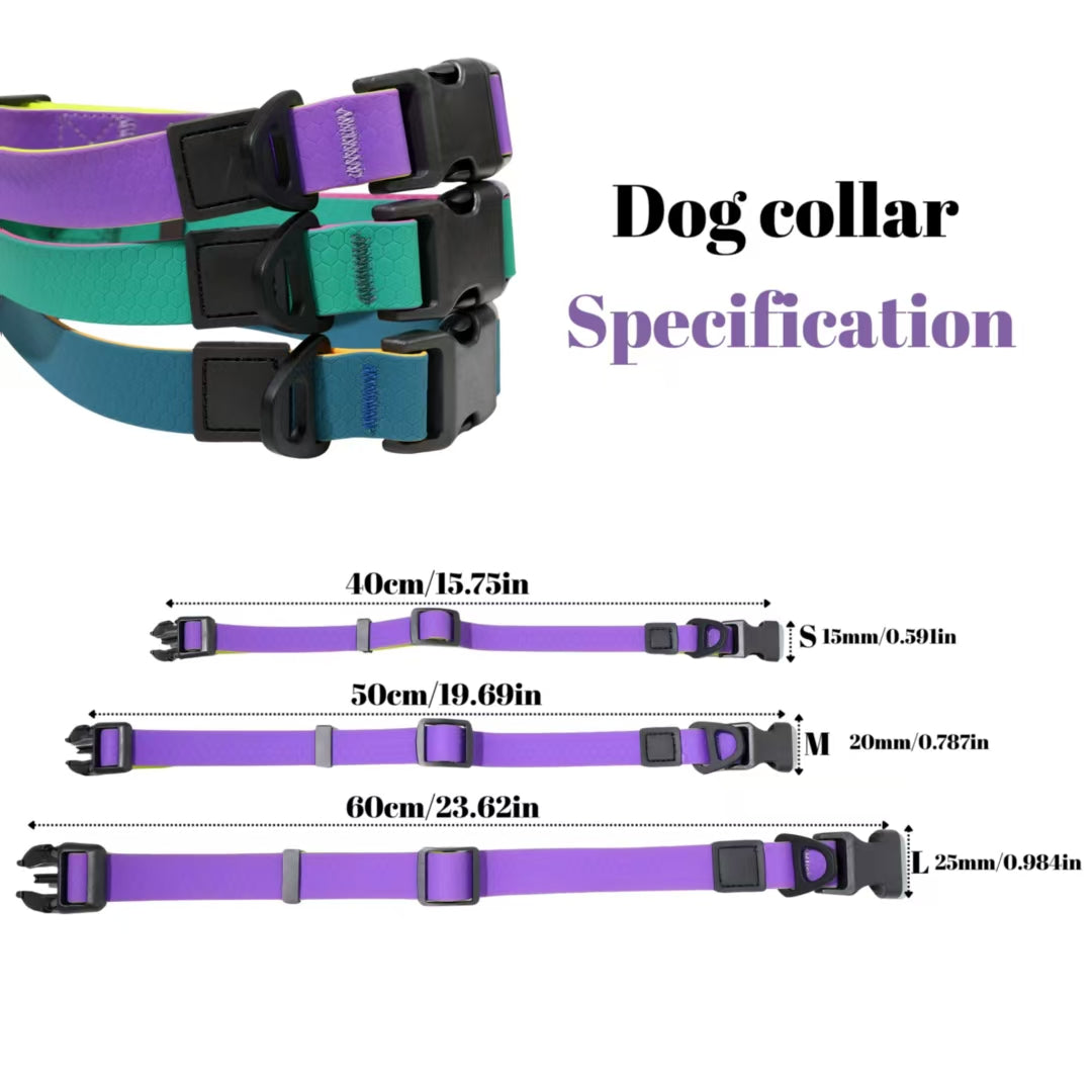Honeycomb Embossed Dual-Color Pet Leash Set Is Stylish And Fashionable. The Embossed Surface Enhances The Leash's Grip, 