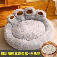 Kennel winter warm large dog Golden retriever bed Four seasons universal deep sleep cat kennel winter pet supplies
