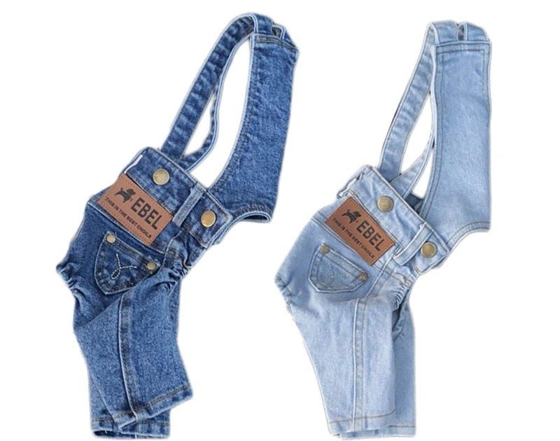 Denim Jumpsuit for Small Pets - BIG FRENCHIES