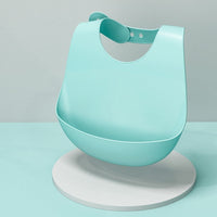 Baby Waterproof And Stain-resistant Food-grade Silicone Bib