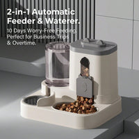 4 Colors Gravity Pet Feeder Water Dispenser Cute Cat Shaped Automatic Food Water Bowl Large Capacity Detachable Stable A