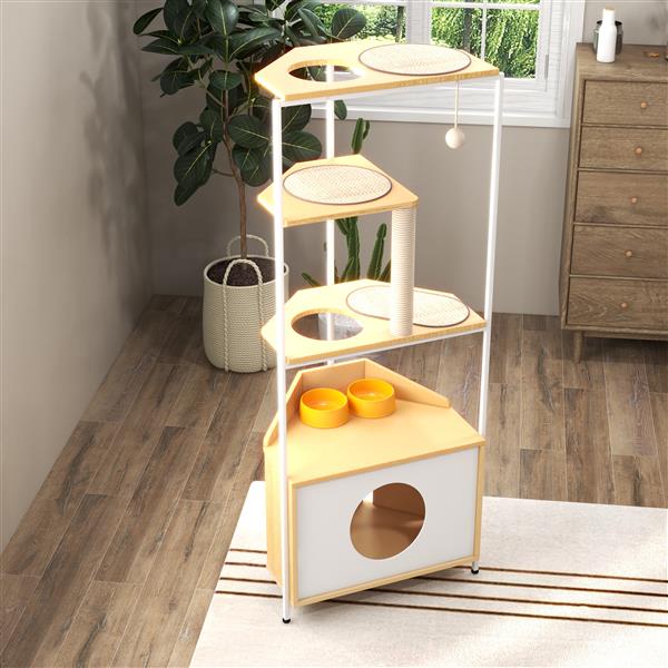 Corner Cat Tower