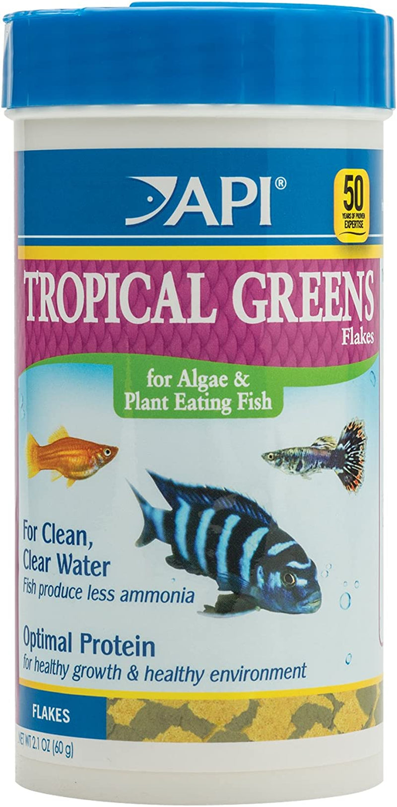 2.1-OUNCE TROPICAL GREENS FLAKES - BIG FRENCHIES