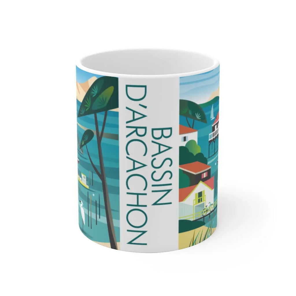 BASSIN D'ARCACHON 11 OZ OR 15 OZ CERAMIC MUG - BIG FRENCHIES