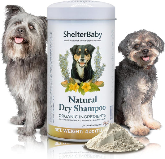 Dry Shampoo for Dogs Itchy Skin Paw Licking Allergy Support Powder