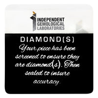 10K Two-Tone Gold Princess Cut Diamond Geo Link Bracelet (1.00 cttw, H-I Color, SI1-SI2 Clarity)