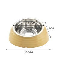 Pet Bowl Stainless Steel Cat Bowl Feeder
