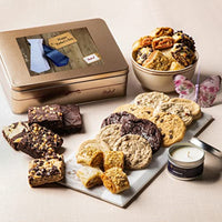 Classic Tin Treats Within Gift Basket - BIG FRENCHIES