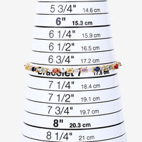 1.83 Carat Genuine Multi Sapphire .925 Sterling Silver Bracelet