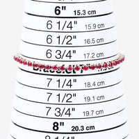 3.13 Carat Genuine Mozambique Ruby 14K Yellow Gold Bracelet