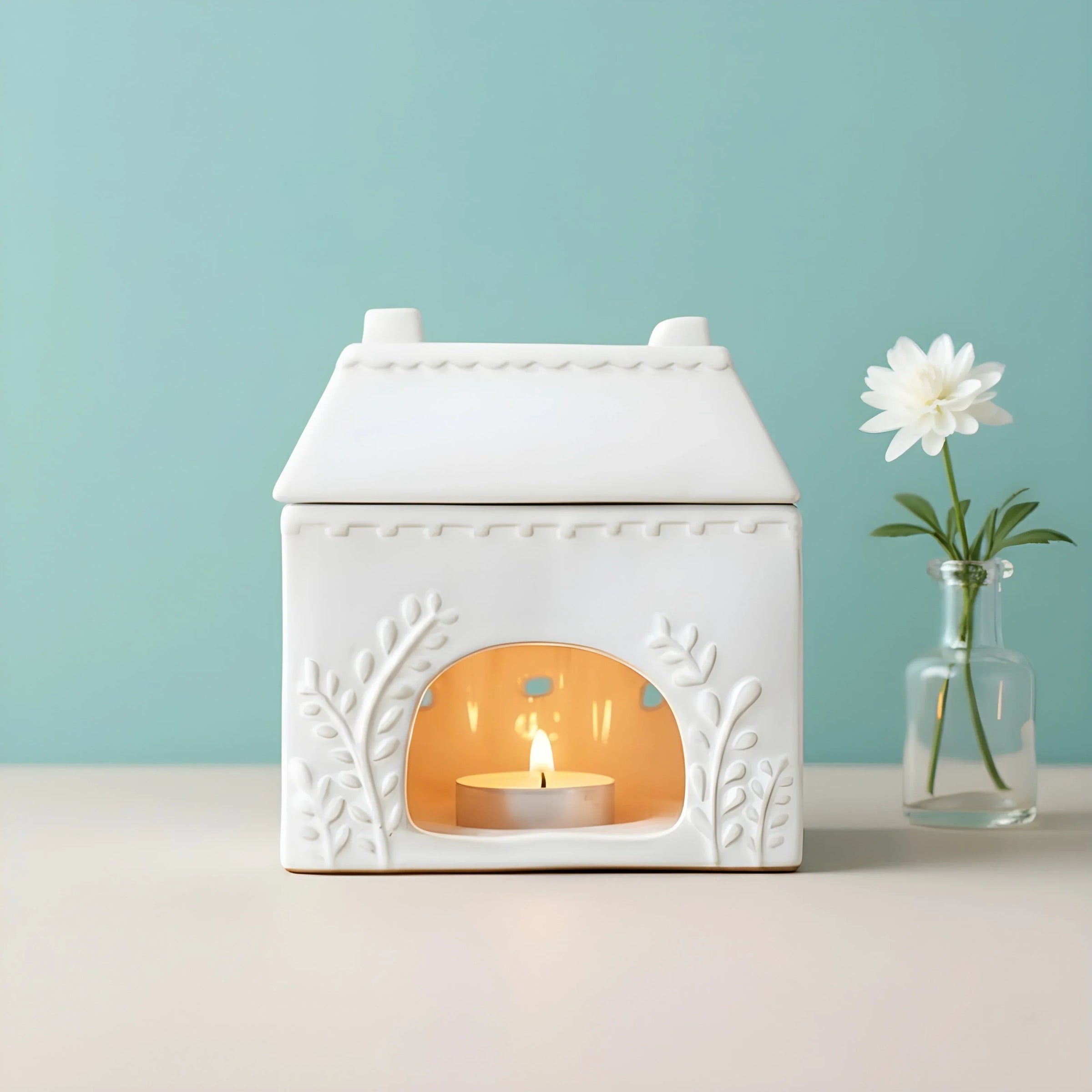 Ceramic House Wax Melt Warmer - BIG FRENCHIES