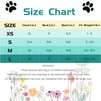 4 Packs Dog Shirts for Small Dog - BIG FRENCHIES