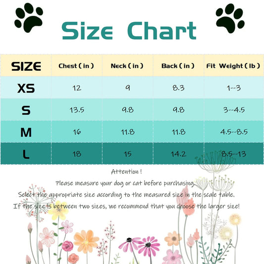 4 Packs Dog Shirts for Small Dog - BIG FRENCHIES