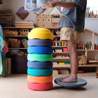 Rainbow River Crossing Stone Children's Balance Training Puzzle Toy