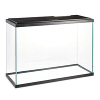 Glass 29 Gallon Aquarium Starter Kit, Black, 30.2''L X 12.44''W X 21.18''H - BIG FRENCHIES