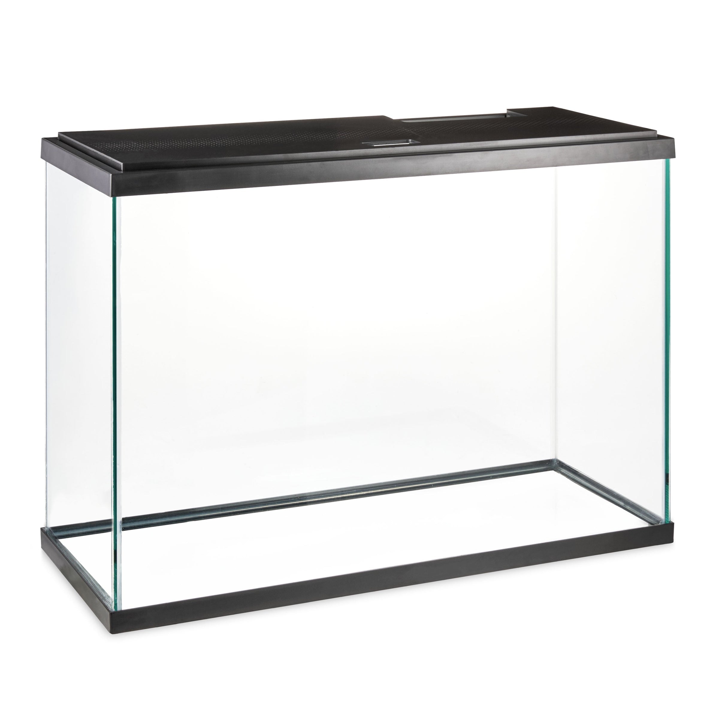 Glass 29 Gallon Aquarium Starter Kit, Black, 30.2''L X 12.44''W X 21.18''H - BIG FRENCHIES