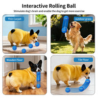 Interactive Dog Toys Ball, Smart Moving Bouncing Dog Ball With Colorful Lights, Automatic Moving, Bouncing And Rotating, E-TPU Material, Dogs Toy For Small Medium Dogs Keep Them Busy