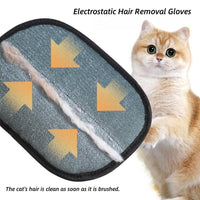 Hair Removal Gloves, Cat Hair Cleaner, Cat And Dog Hair Absorber, Pet Home Static Electricity Brush, Hair-removing Multi