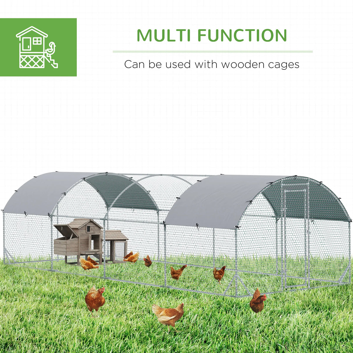 Chicken Coop(Not Supported non-defective remorse returns)