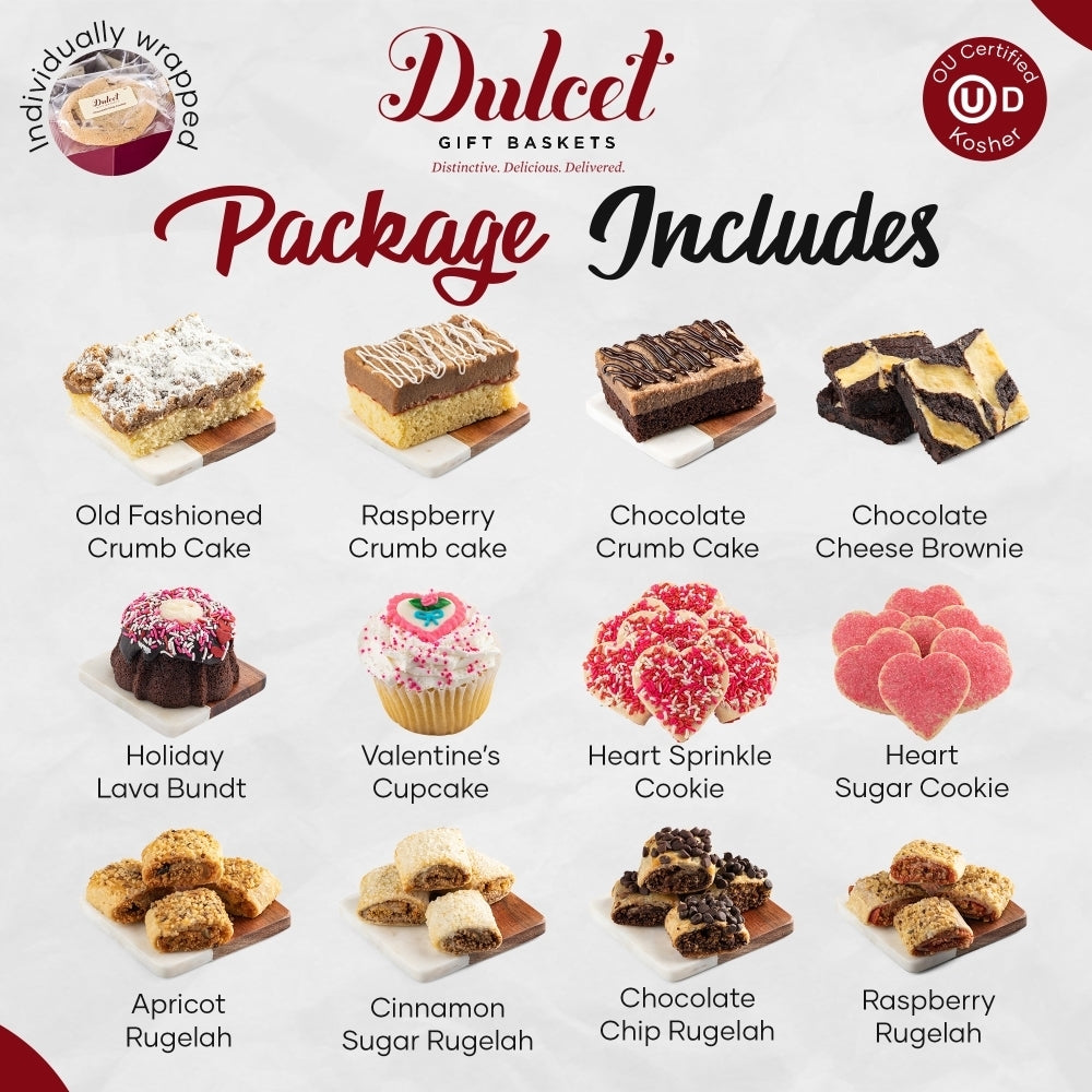 Deluxe Cupcake Combo Heart Love Gift Box - BIG FRENCHIES