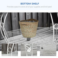 Bird Cage Starter Kit with Detachable Rolling Stand