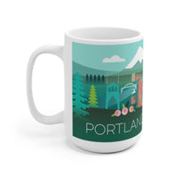 PORTLAND, OREGON 11 OZ OR 15 OZ CERAMIC MUG - BIG FRENCHIES