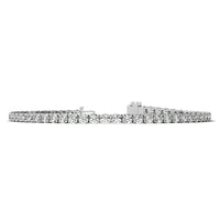 3.00 CTW AGI Certified Lab-Grown Diamond Tennis Bracelet in 14K Yellow or White Gold – G/VS Clarity