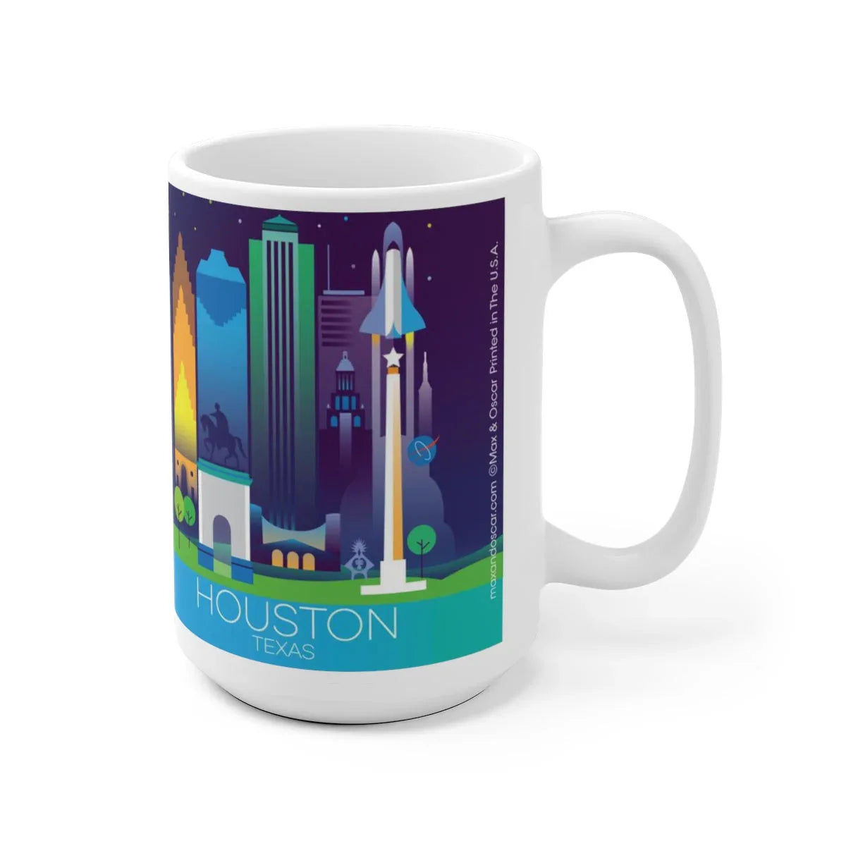 HOUSTON 11 OZ OR 15 OZ CERAMIC MUG - BIG FRENCHIES