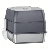 Only Self Pickup---Galaxy Stainless Steel Cat Litter Box