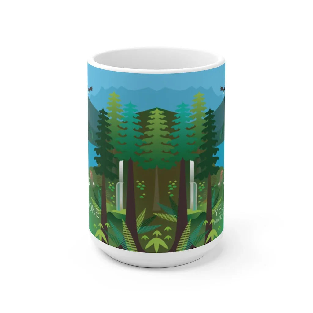 YELLOWSTONE NATIONAL PARK 11 OZ OR 15 OZ CERAMIC MUG - BIG FRENCHIES